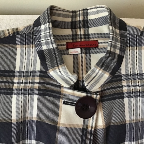 Plaid Women's Jacket - Picture 2 of 16